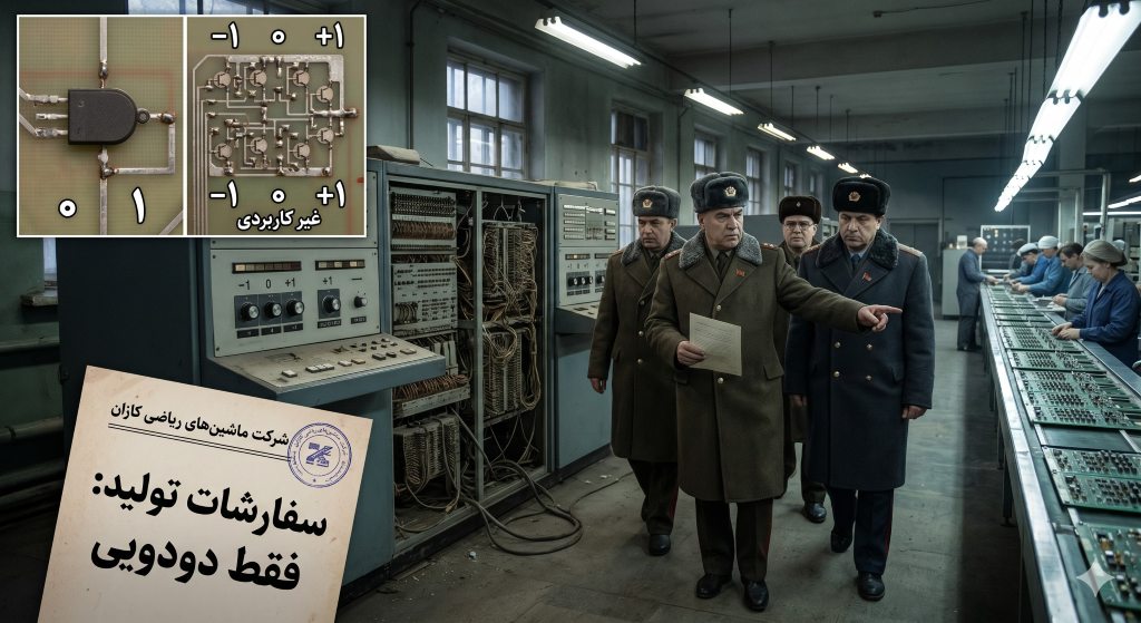 تصویر نمادین شرکت کامپیوتری کازان در شوروی