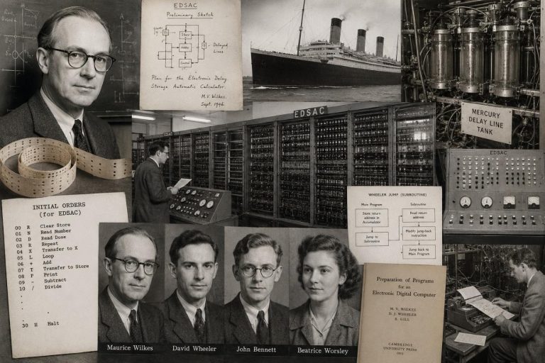 داستان EDSAC؛ از آزمایشگاه کمبریج تا تولد مهندسی نرم‌افزار